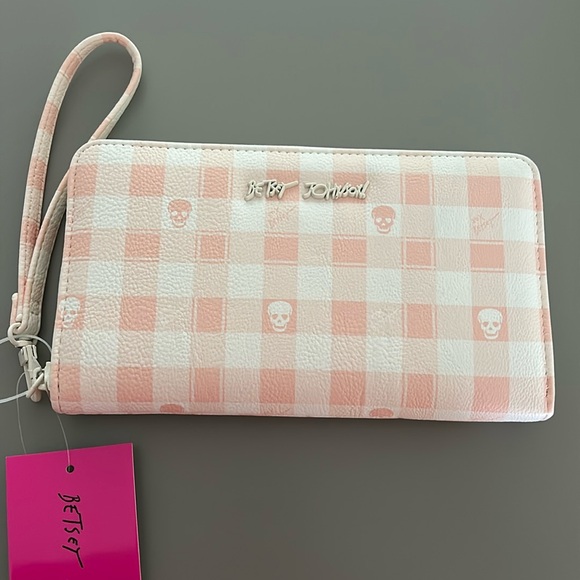 Betsey Johnson Handbags - Betsey Johnson, Pastel Skull Head Wallet